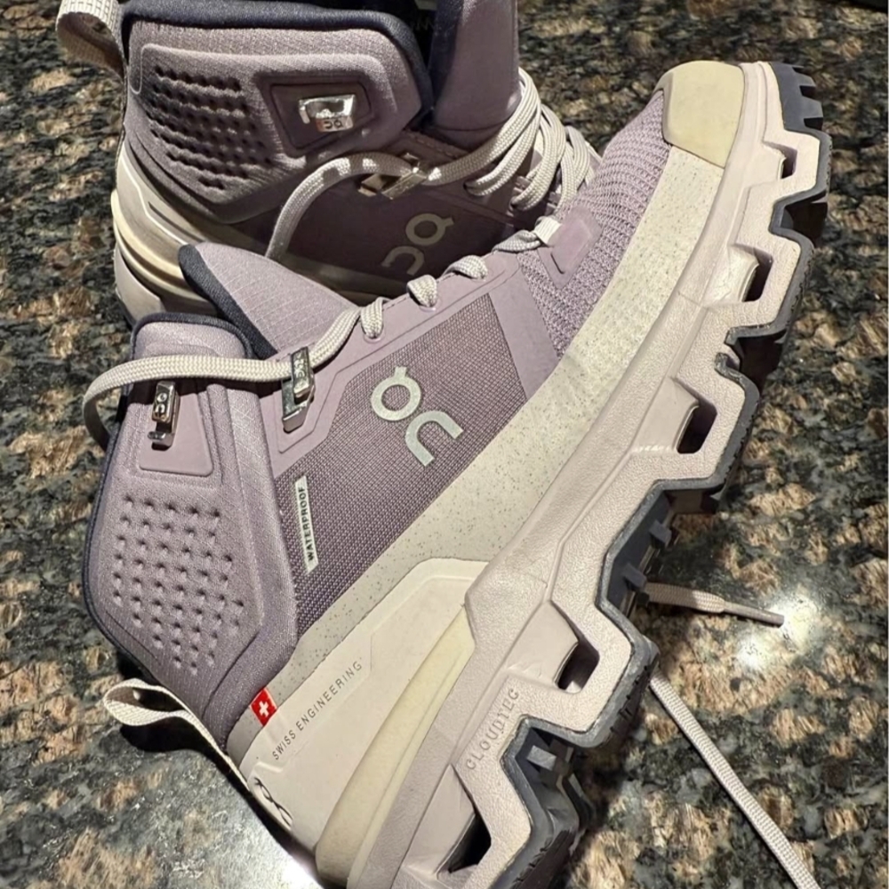 On Running Dark Purple Sneakers